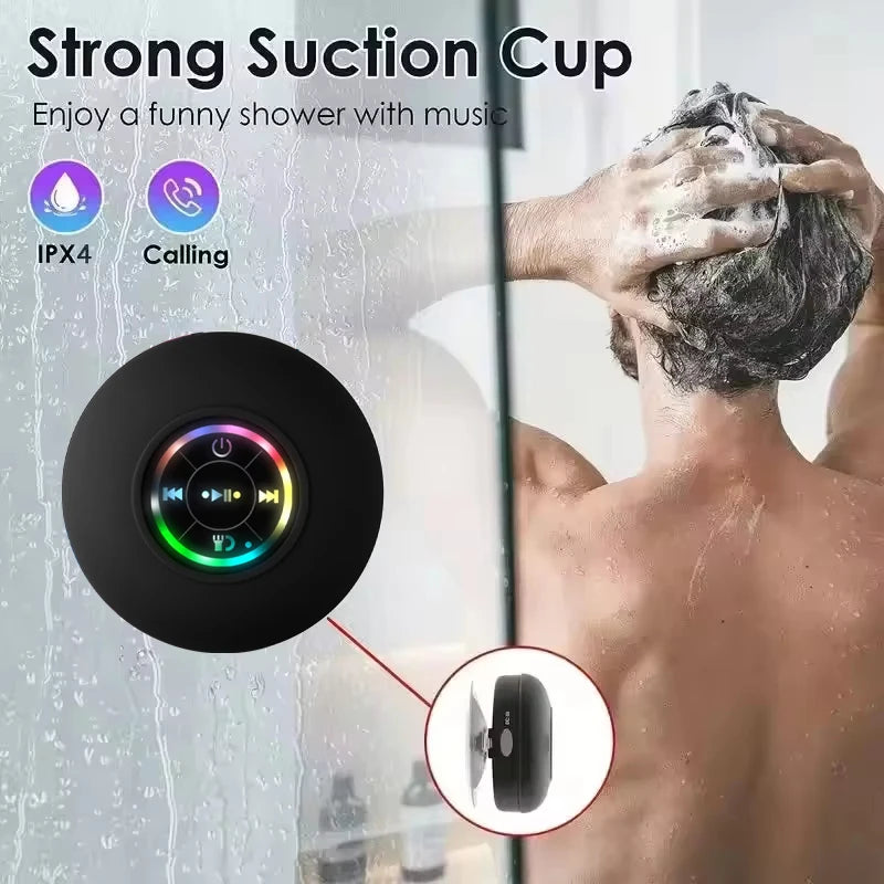 Aura Glow Waterproof Shower Speaker